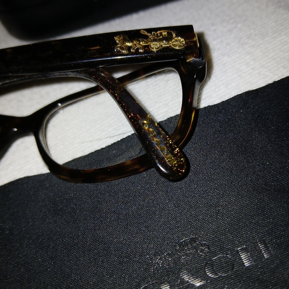 Coach Women's Brown Eyeglases - Picture 10 of 16